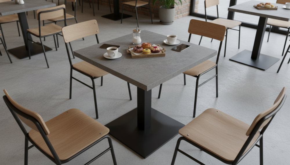 Столешница HPL на основе МДФ (Квадратная)