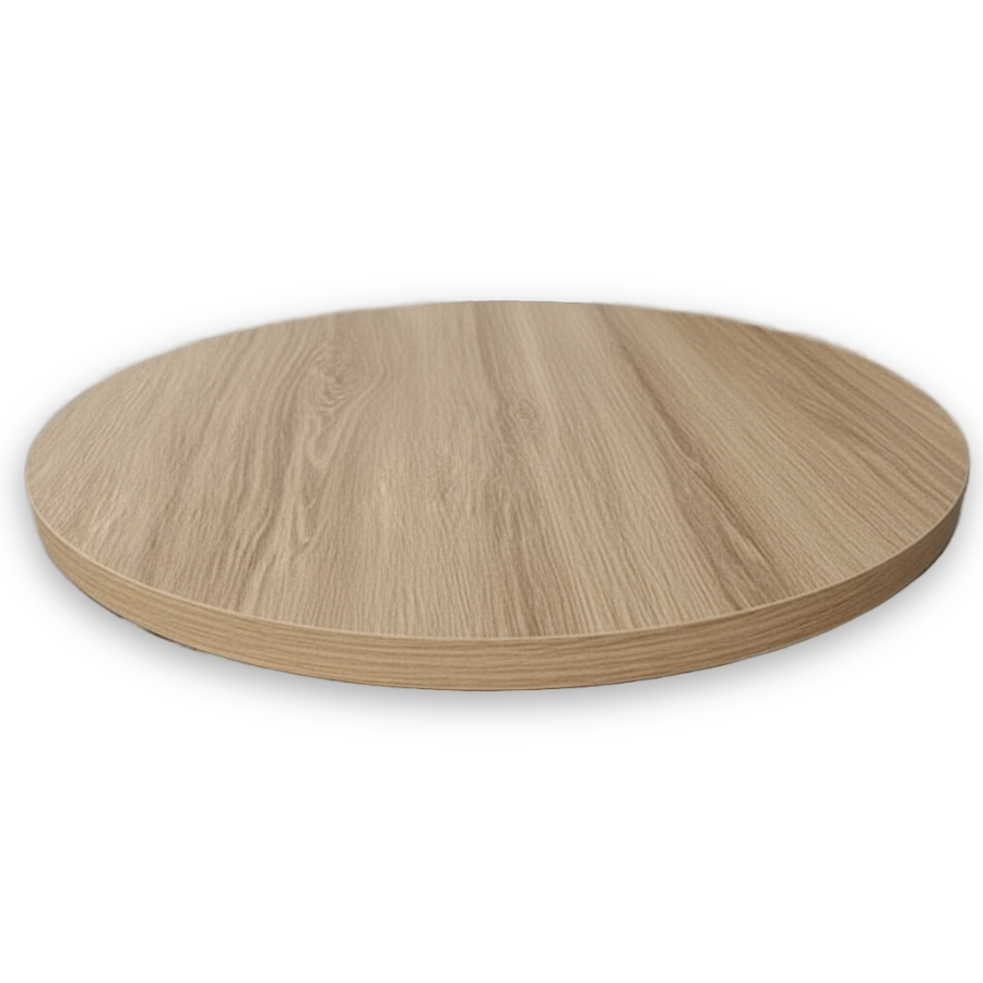 Столешница HPL на основе МДФ (Круглая) Белый_1