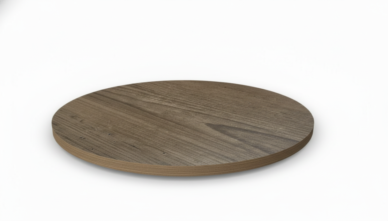 Столешница HPL на основе МДФ (Круглая) Сосна Ностальжи_19